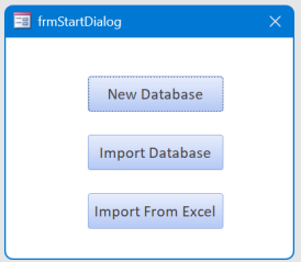 Starting Dialog